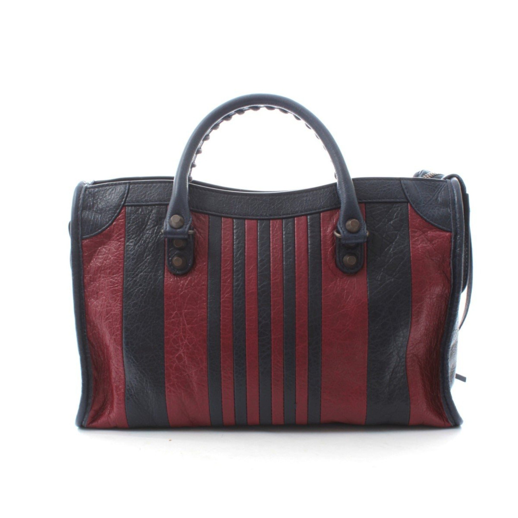 Balenciaga Stripe Satchel: Chic and Versatile Handbag for Everyday -   Shop Bags LLC