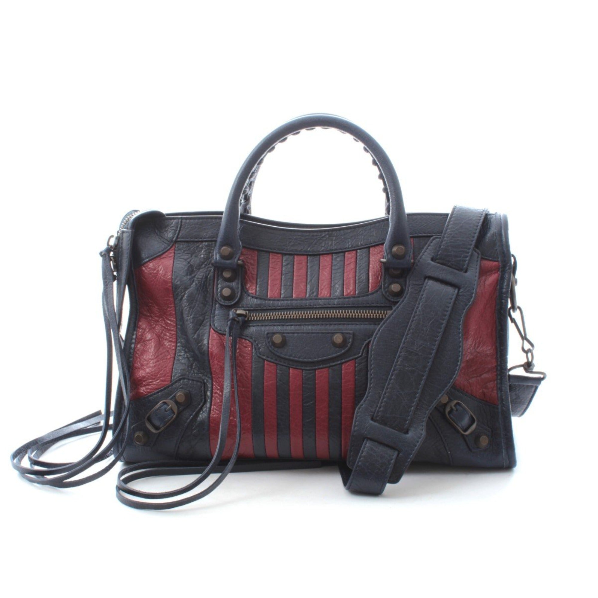 Balenciaga Stripe Satchel: Chic and Versatile Handbag for Everyday -   Shop Bags LLC