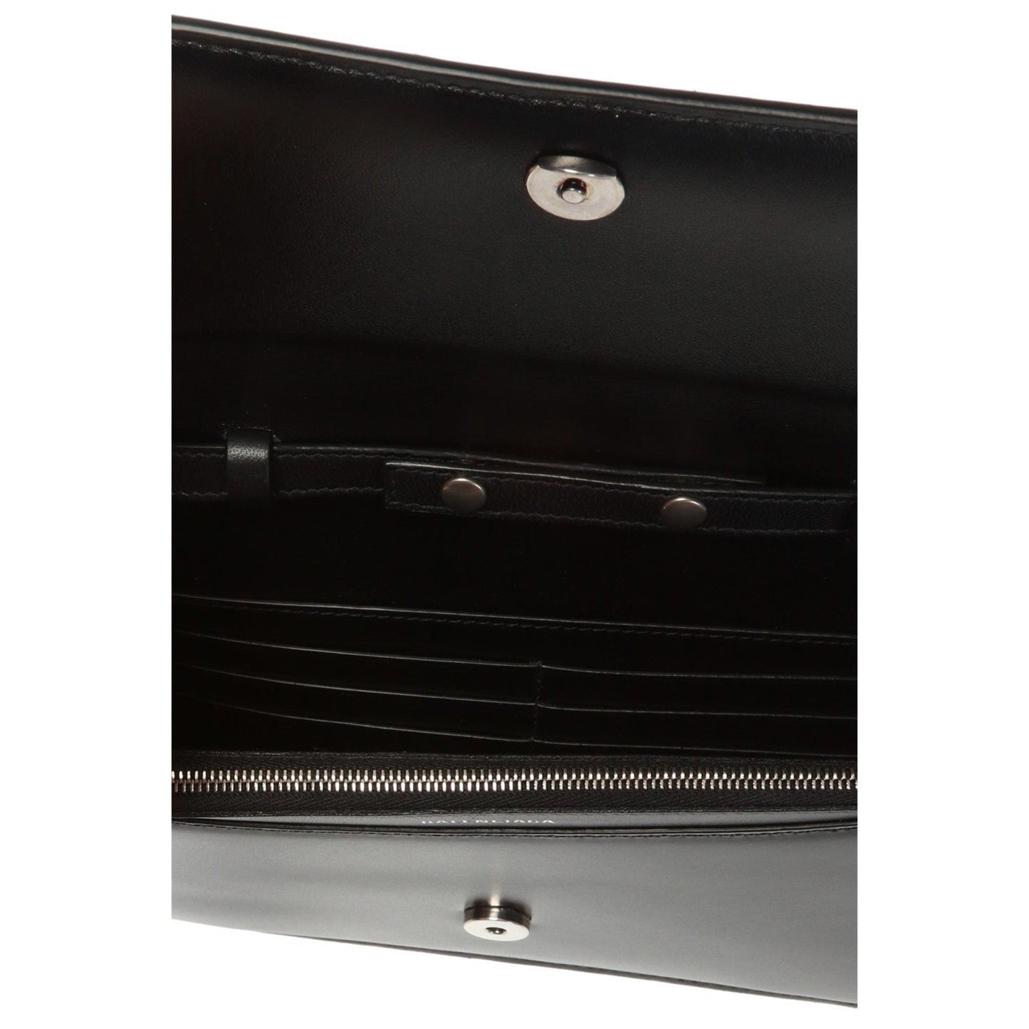 Balenciaga Wallet Bag: Black Bag & Chain Wallet Bag in Calfskin - Shop Bags LLC