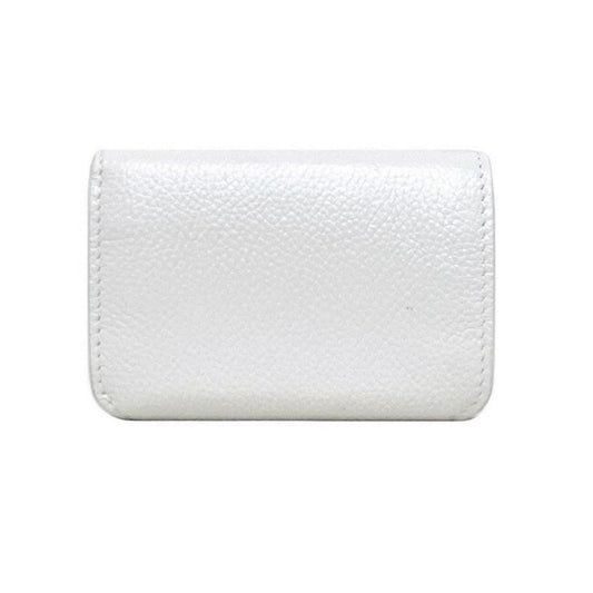 Balenciaga White Wallet - Leather Trifold Luxury Wallet for Style - Shop Bags LLC