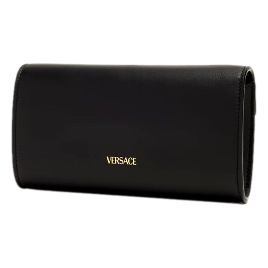 Black Wallet on Chain Crossbody Bag Handbags - Versace Medusa 95 - Shop Bags LLC