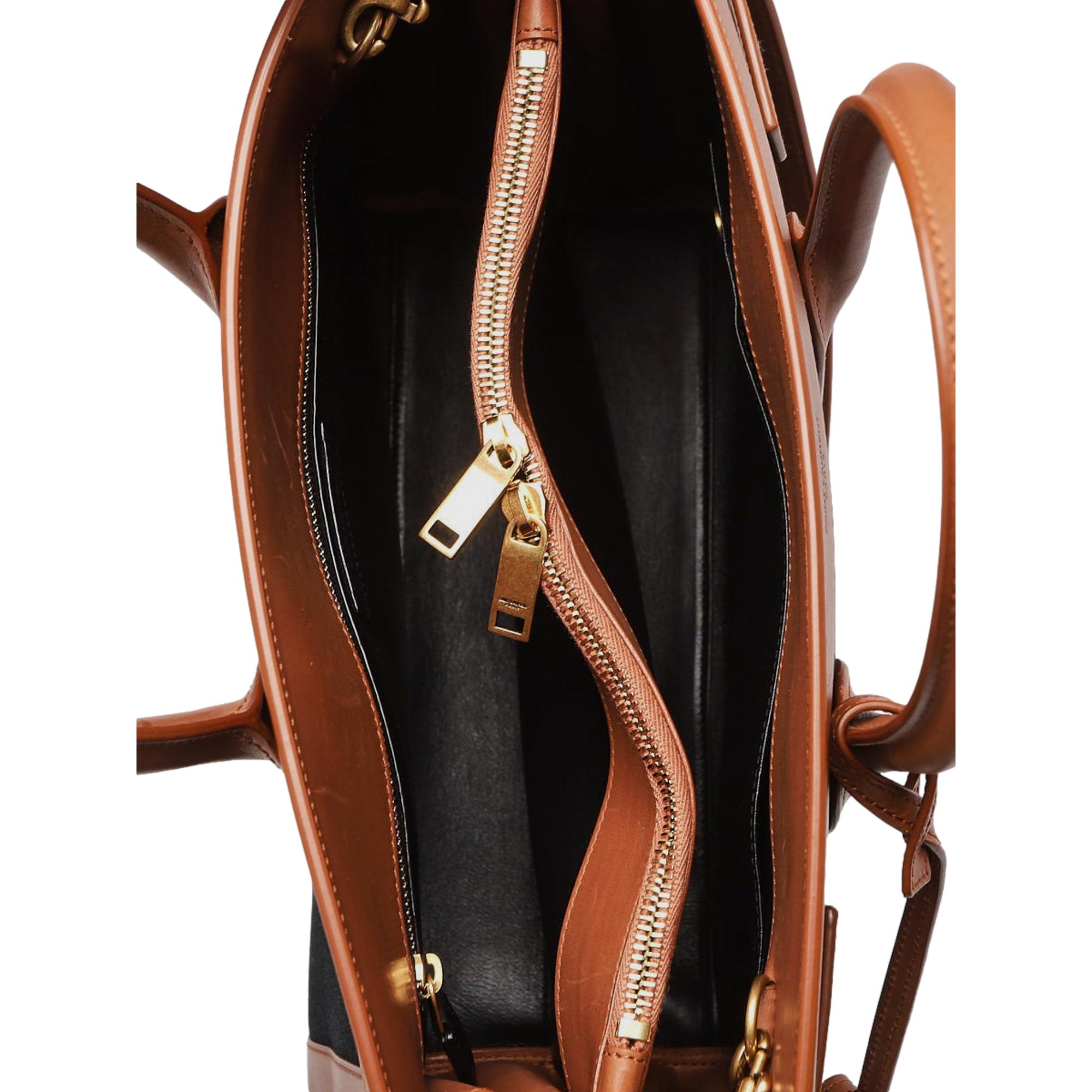 Elegant Saint Laurent Leather Satchel - Versatile Style & Durable -   Shop Bags LLC