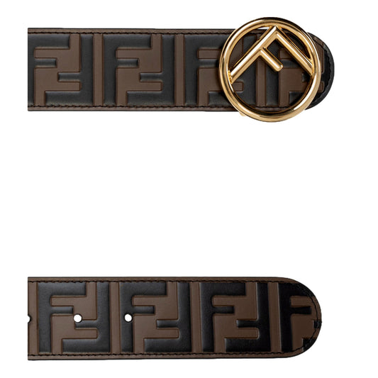 Fendi FF Leather Belt! Elevate Your Style with Luxury Fashion