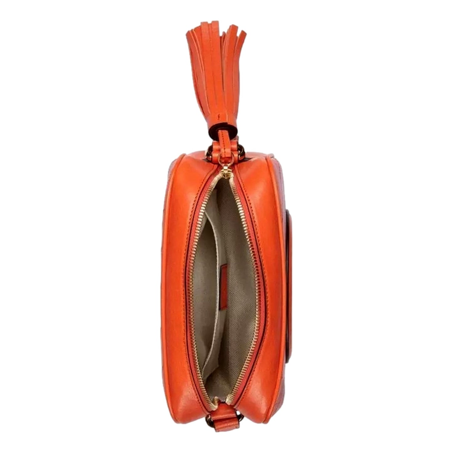 Gucci Blondie Orange Leather Crossbody - Bold Style & Craftsmanship - Shop Bags LLC