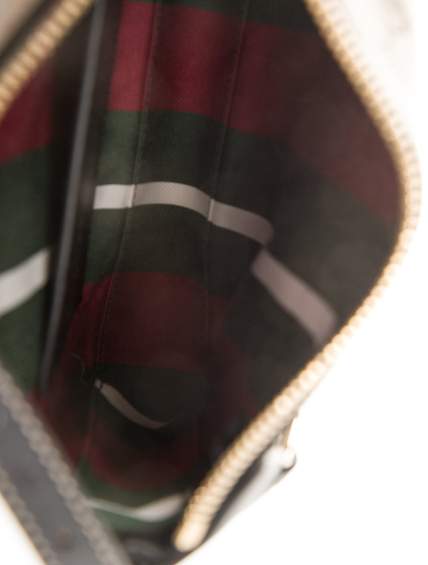 Gucci GG Emblem Surpeme Canvas Leather Shoulder Bag Black Beige - Shop Bags LLC