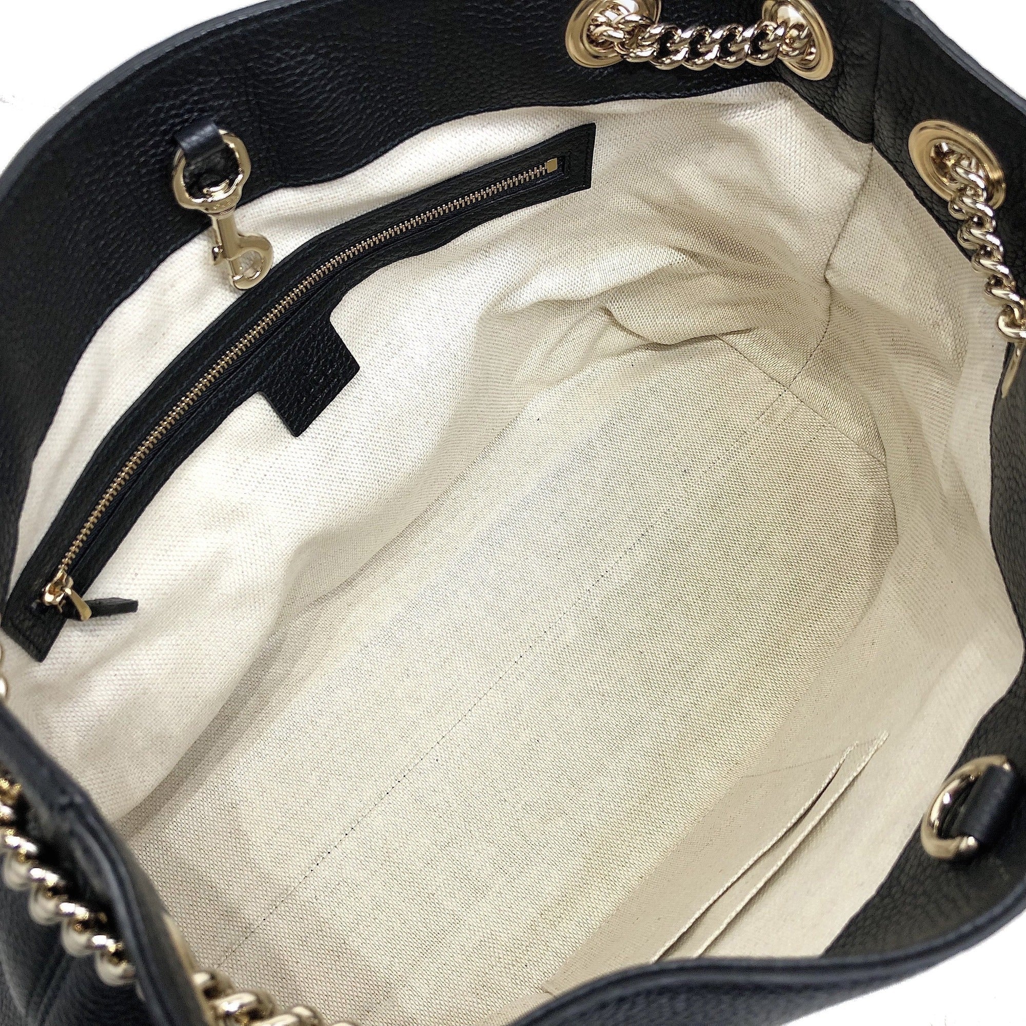 Gucci GG Medium Soho Black Shoulder Bag - Luxury Meets Practicality -   Shop Bags LLC
