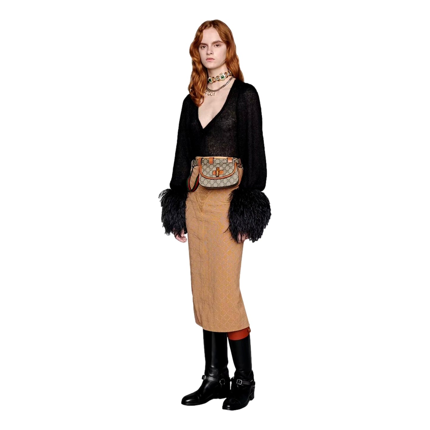 Gucci GG Supreme Bamboo 1947 Mini Belt Bag - Elegant & Functional - Shop Bags LLC