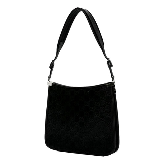 Gucci Horsebit Black Fur Slim Shoulder Bag - Shop Bags LLC