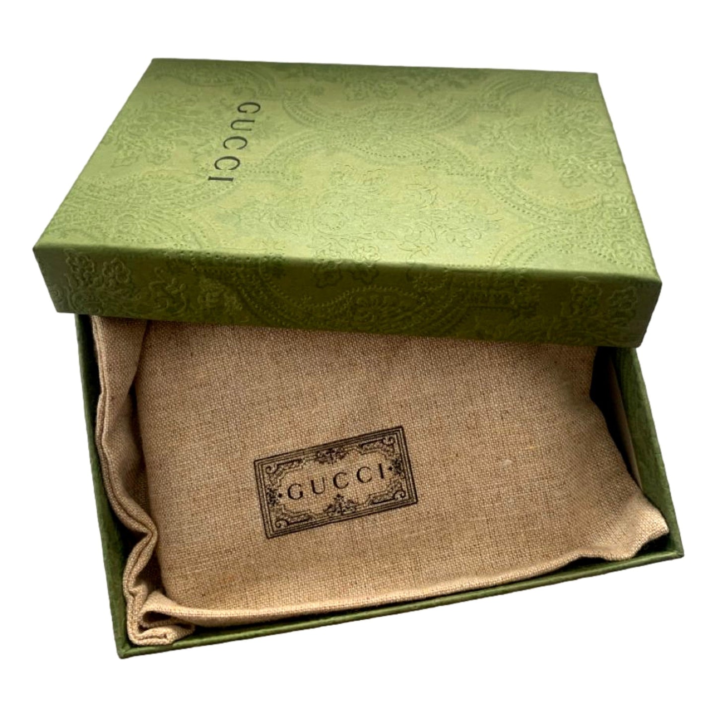 Gucci Interlocking G Metal Key Ring Charm Silver Tone - Shop Bags LLC