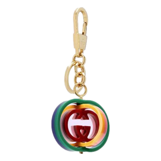 Gucci Interlocking G Rainbow Keyring - Stylish Luxury Charm - Shop Bags LLC