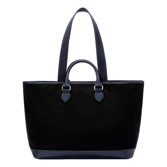 Gucci Made in Italy Reversible Tote - Luxury Large Canvas & Leather - Shop Bags LLC