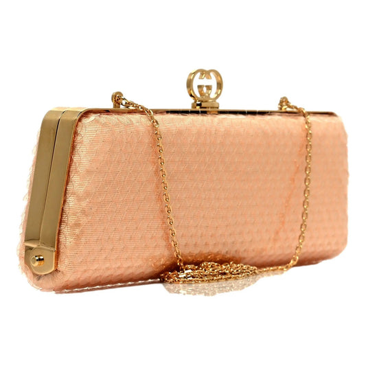 Gucci Peach Sequin Clutch: Elegance and Style in Every Detail
