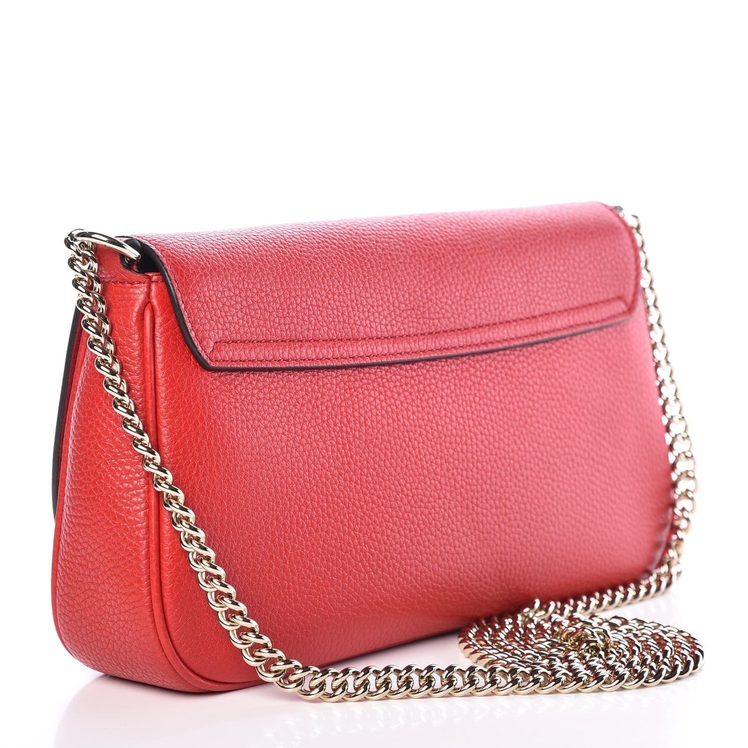 Gucci Soho Disco Red Leather Bag - Stylish Crossbody for Any Occasion -   Shop Bags LLC