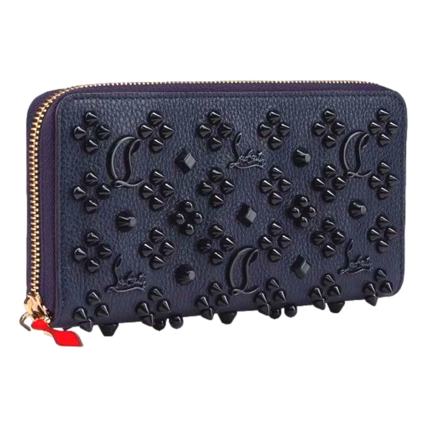 Luxury Christian Louboutin Zip Around Wallet: Style & Security - Shop Bags LLC