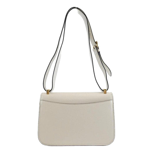 Miu Miu Madras White Leather Crossbody Bag - Luxe & Versatile Style - Shop Bags LLC