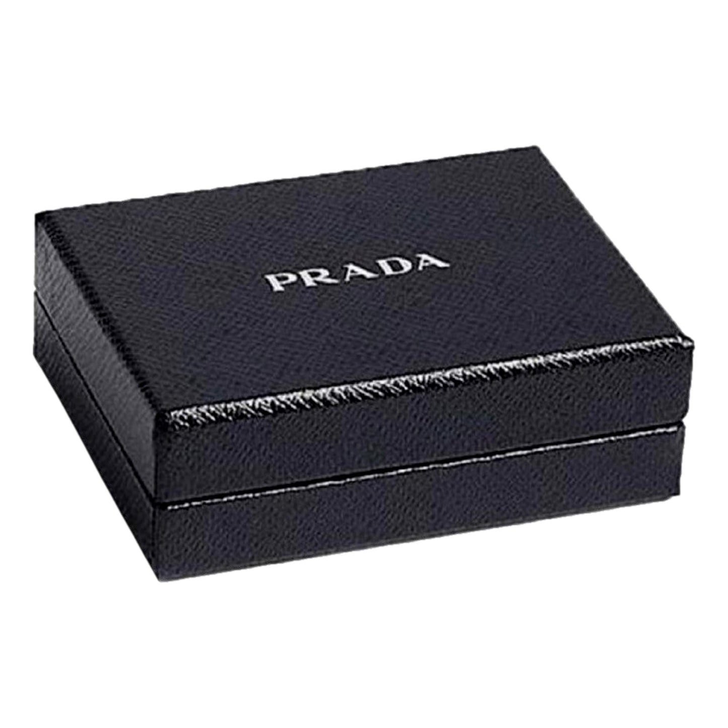 Prada Black Vitello Micro Grain Leather Bifold - Timeless Luxury - Shop Bags LLC