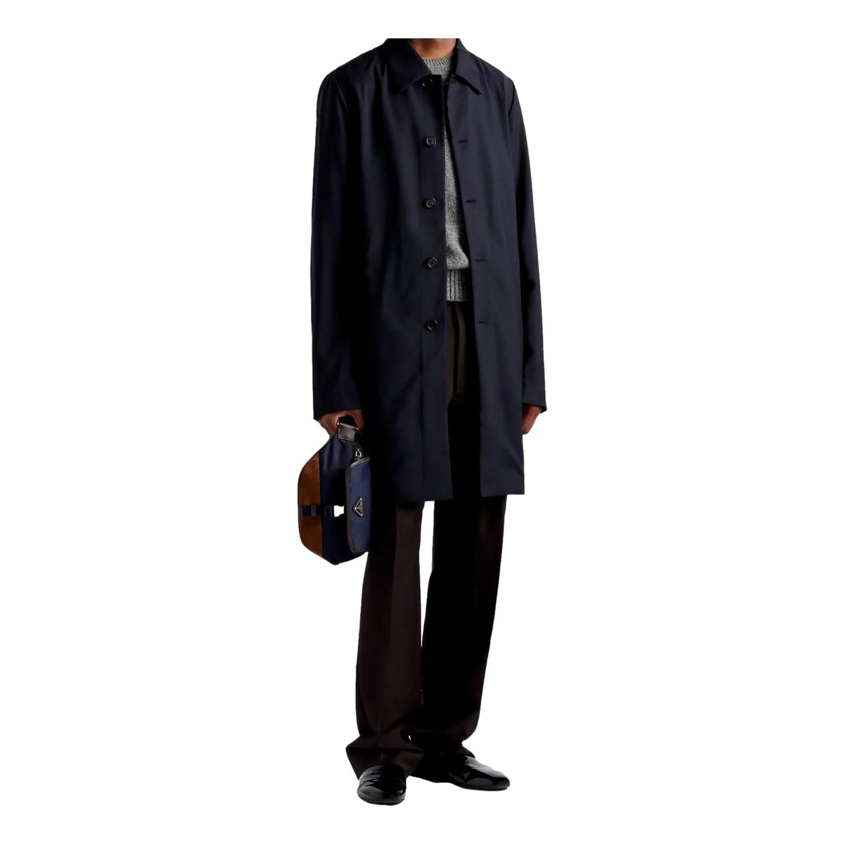 Prada Re-Nylon and Suede Belt Bag: Stylish Elegance for
