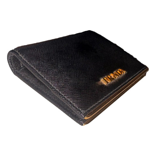 Prada Saffiano Bifold Wallet: Timeless Elegance in Black &