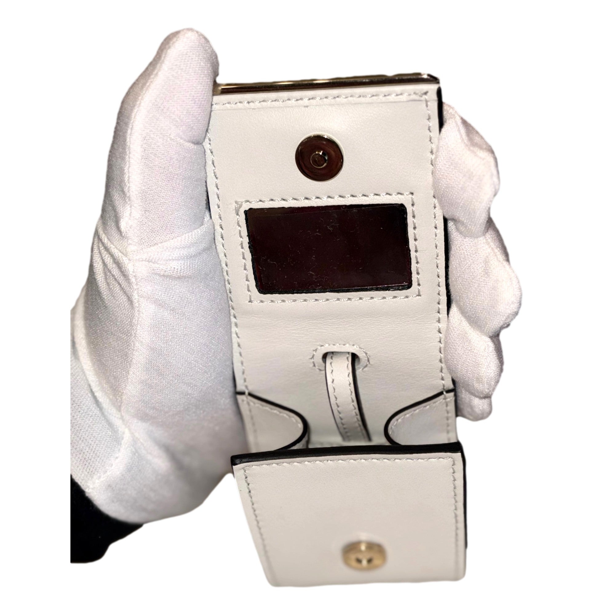 Prada Saffiano Leather White Handbag: Elegance & Luxury Redefined -   Shop Bags LLC