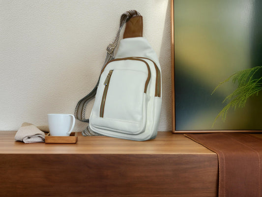 Retro Bag, Crossbody Bag - Chic White Bag for Any Occasion -