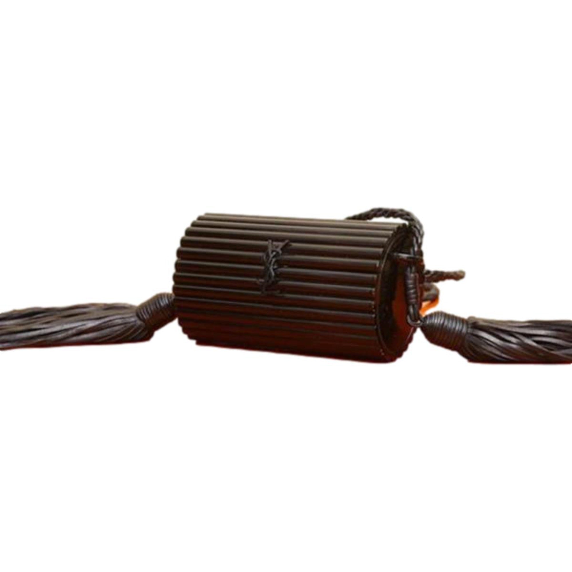 Saint Laurent Black Plexiglass Opium Box Bag - Luxury & Elegance -   Shop Bags LLC