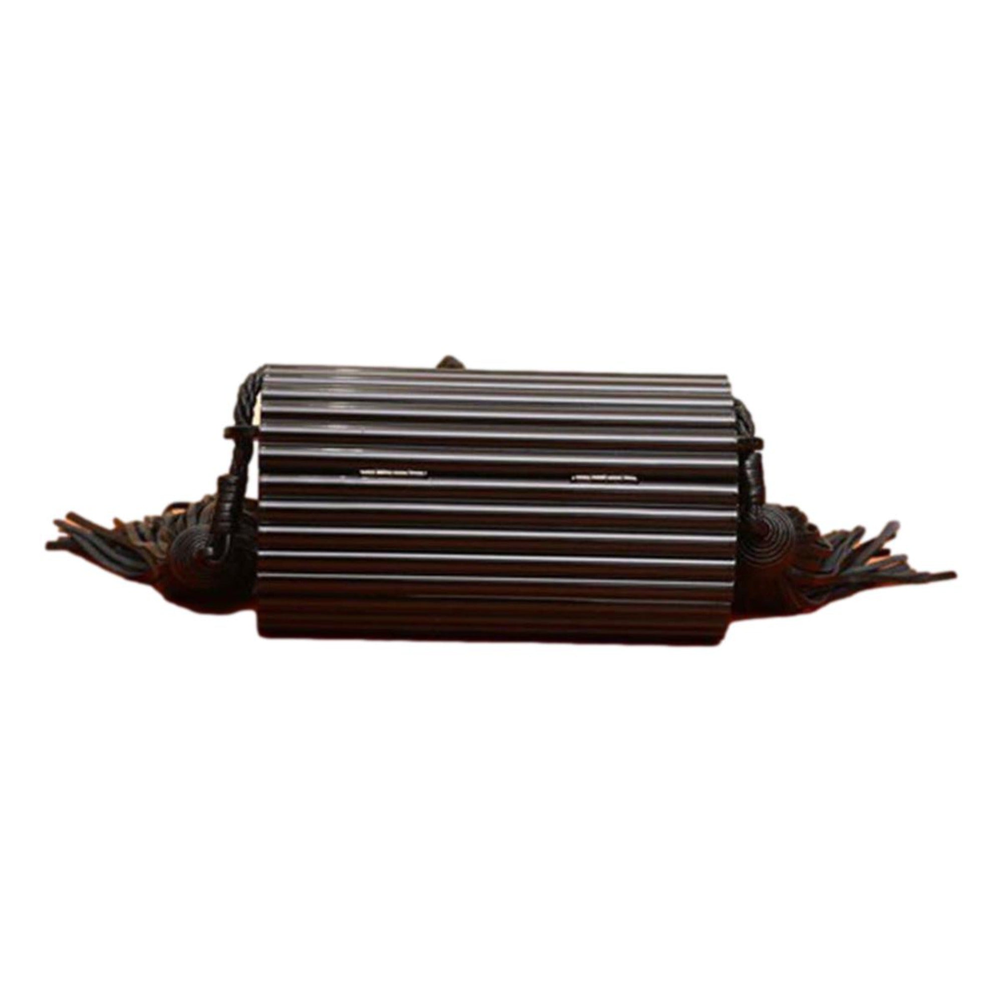 Saint Laurent Black Plexiglass Opium Box Bag - Luxury & Elegance -   Shop Bags LLC