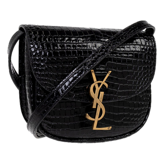 Saint Laurent Kaia Croc Bag - Luxury Crossbody for Everyday Style - Shop Bags LLC