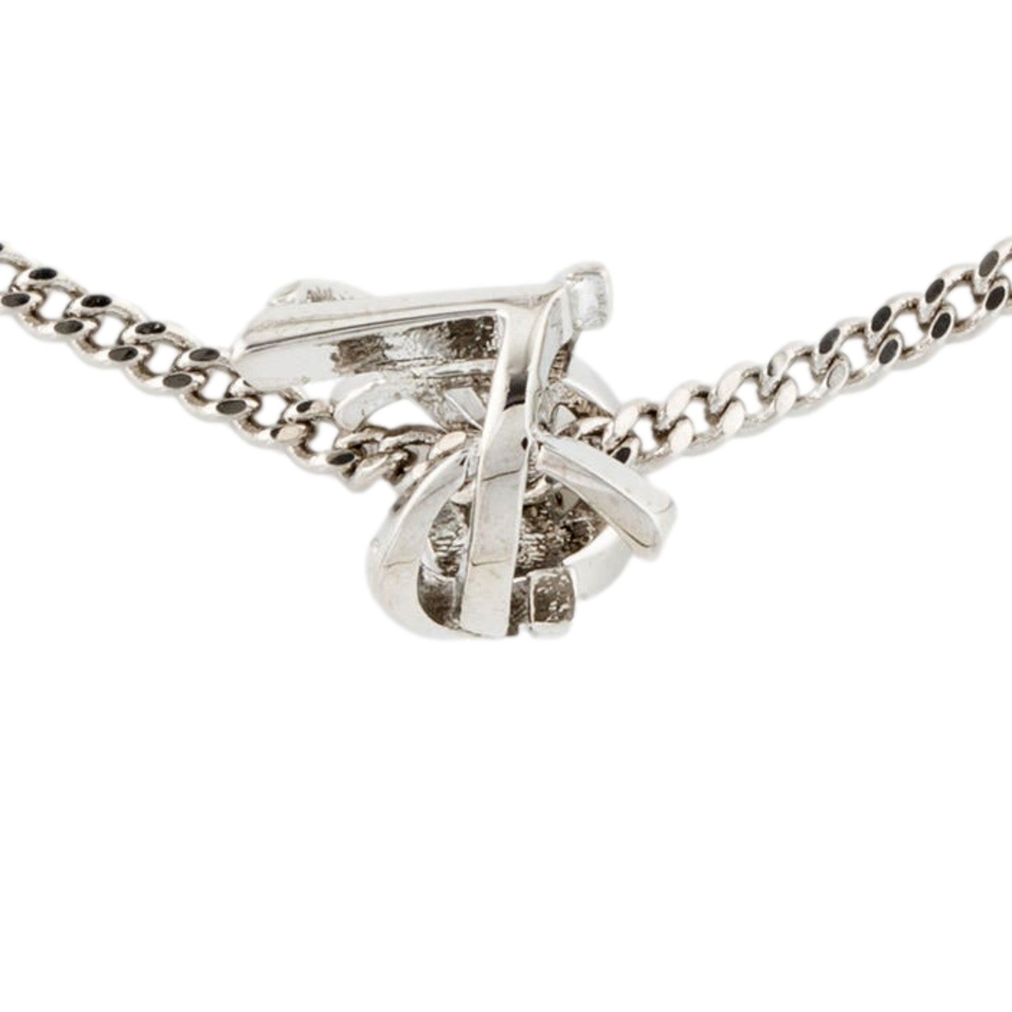 Silver Bracelet from Saint Laurent: Iconic YSL Charm & Adjustable Fit -   Shop Bags