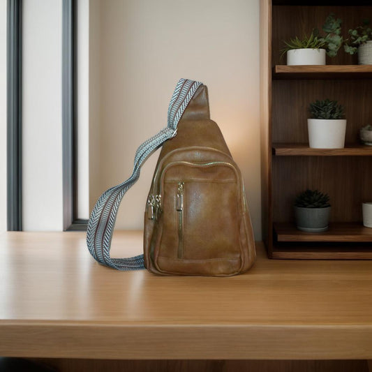 Stylish Retro Bag: Versatile Brown Crossbody Bag for Everyday Use -