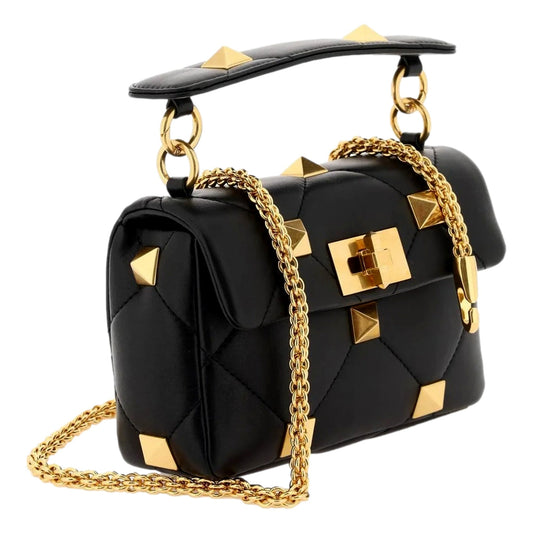 Valentino Garavani Roman Stud Small Crossbody Bag - Elegant & Edgy - Shop Bags