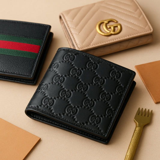 Featured image for Gucci Men Black Guccissima Wallet Review & Craftsmanship