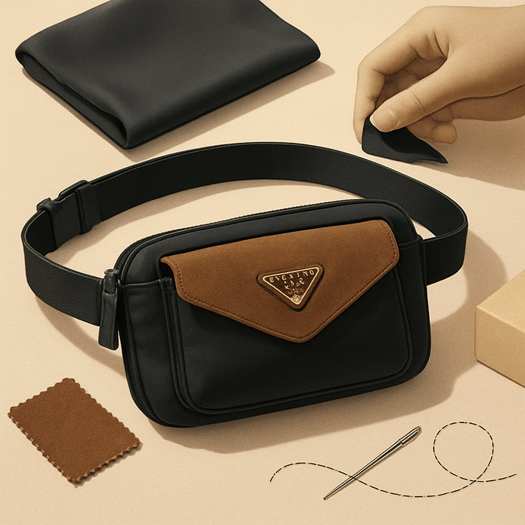 Featured image for How to Style the Prada Re-Nylon and Suede Belt Bag
