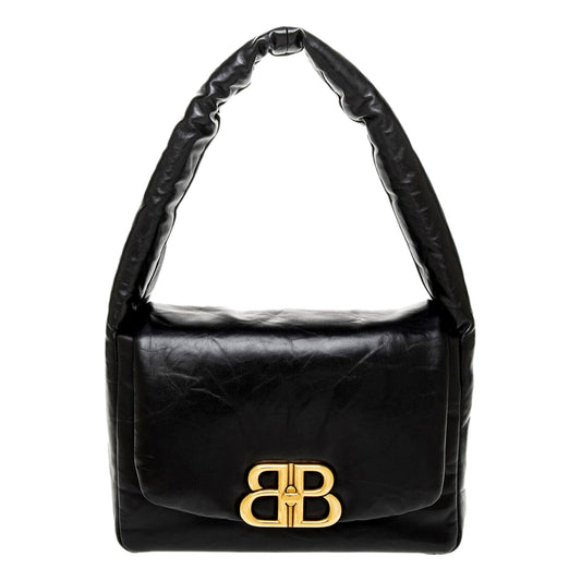 Featured image for Balenciaga Monaco Shoulder Bag Review: Luxury Black Nappa