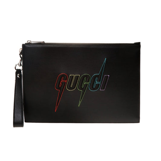 Featured image for Gucci Blade Wristlet Review: Elegant Black Leather Clutch