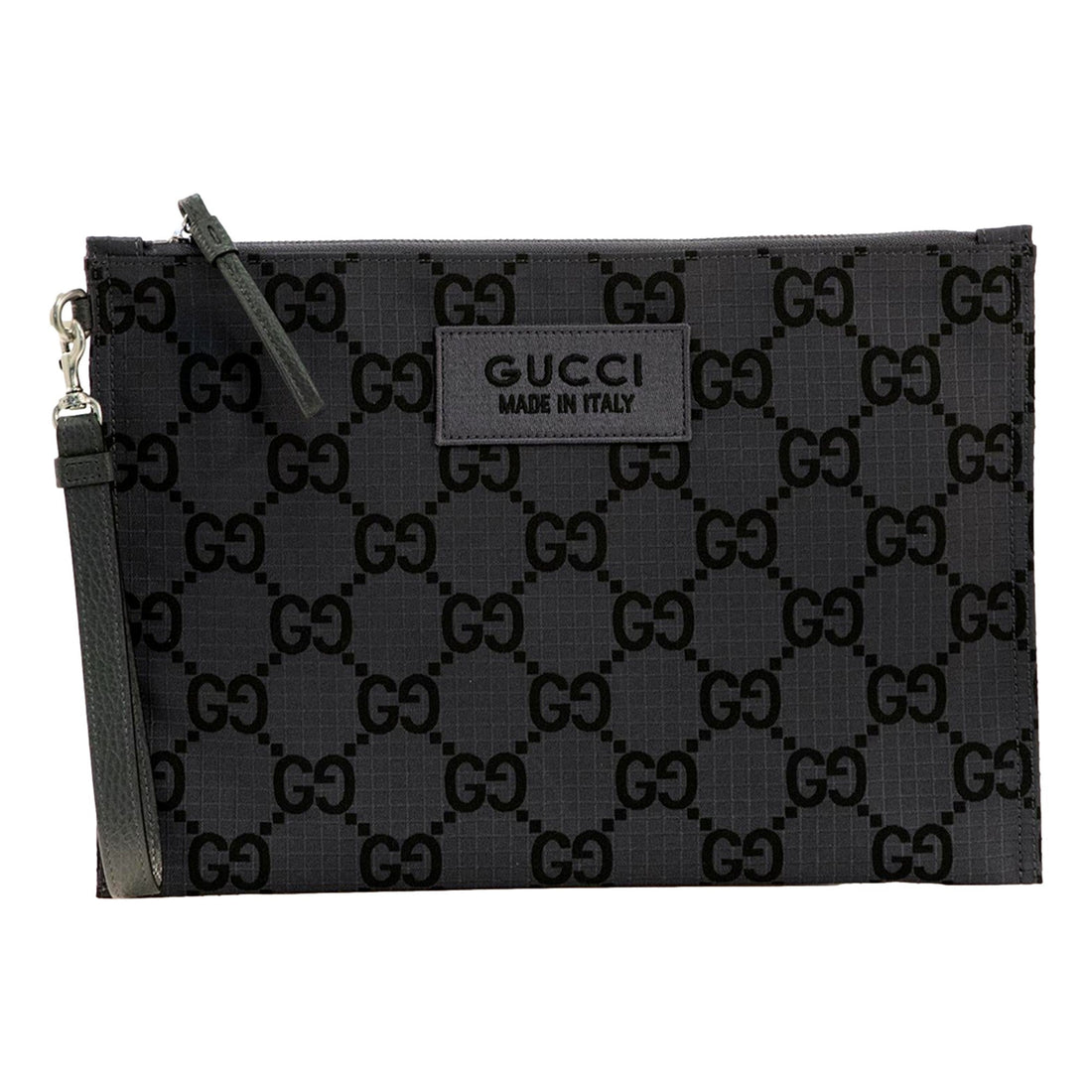 Featured image for Gucci Jumbo GG Clutch Review: Gray & Black Luxury