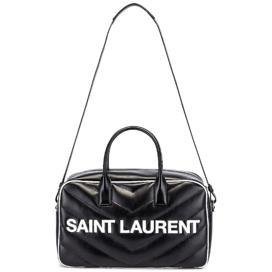 Featured image for Saint Laurent Miles Black Leather Duffel Review
