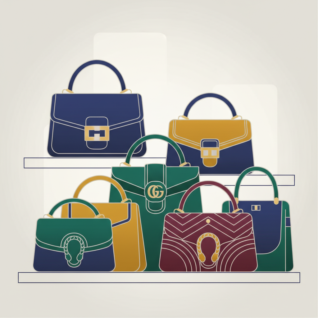 Illustration for Discover Fendi & Gucci Handbags: New and Pre-Owned Luxury Selection Guide at Shop Bags LLC
