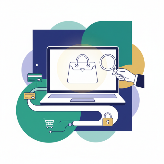 Illustration for Confidently Purchase Authentic Luxury Handbags Online: Your Trusted Guide
