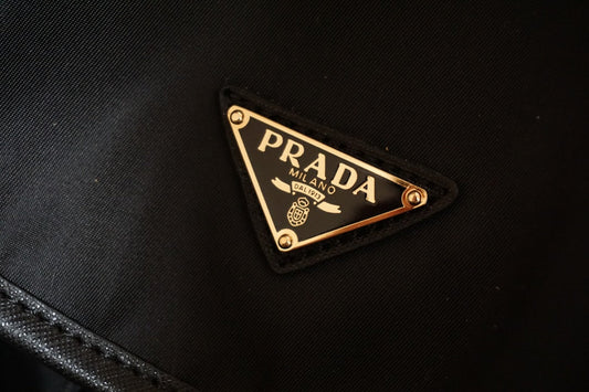 Prada Re-Nylon Beaded Bucket Bag: Sustainable Luxury