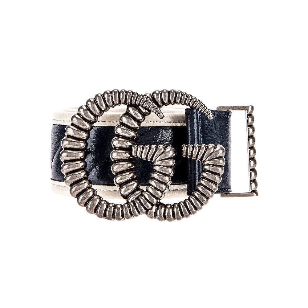 Gucci Leather Belt: Elegant Torchon GG Design - Shop Now!