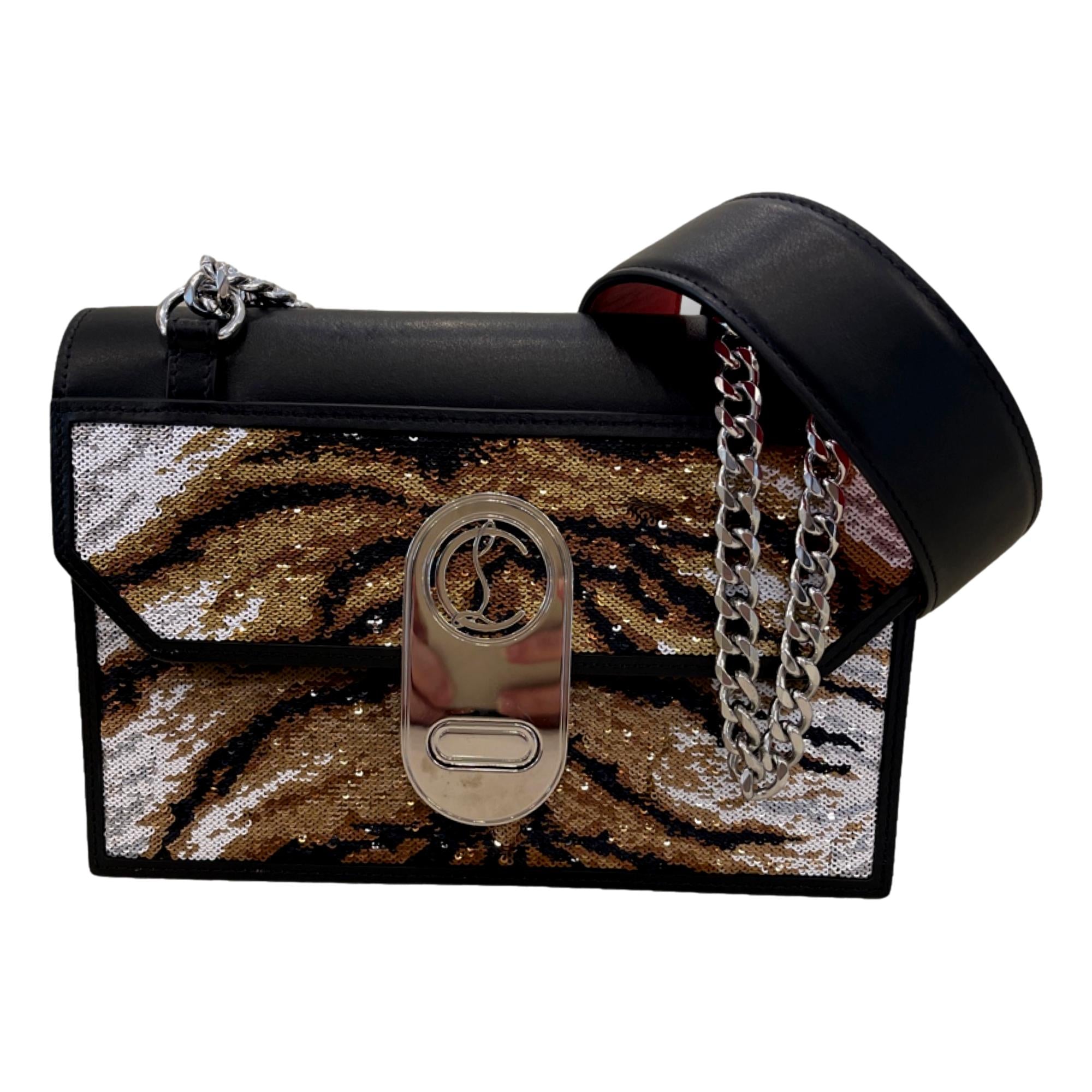 Christian Louboutin Sequin Bag: Chic Egyptian-Inspired Design