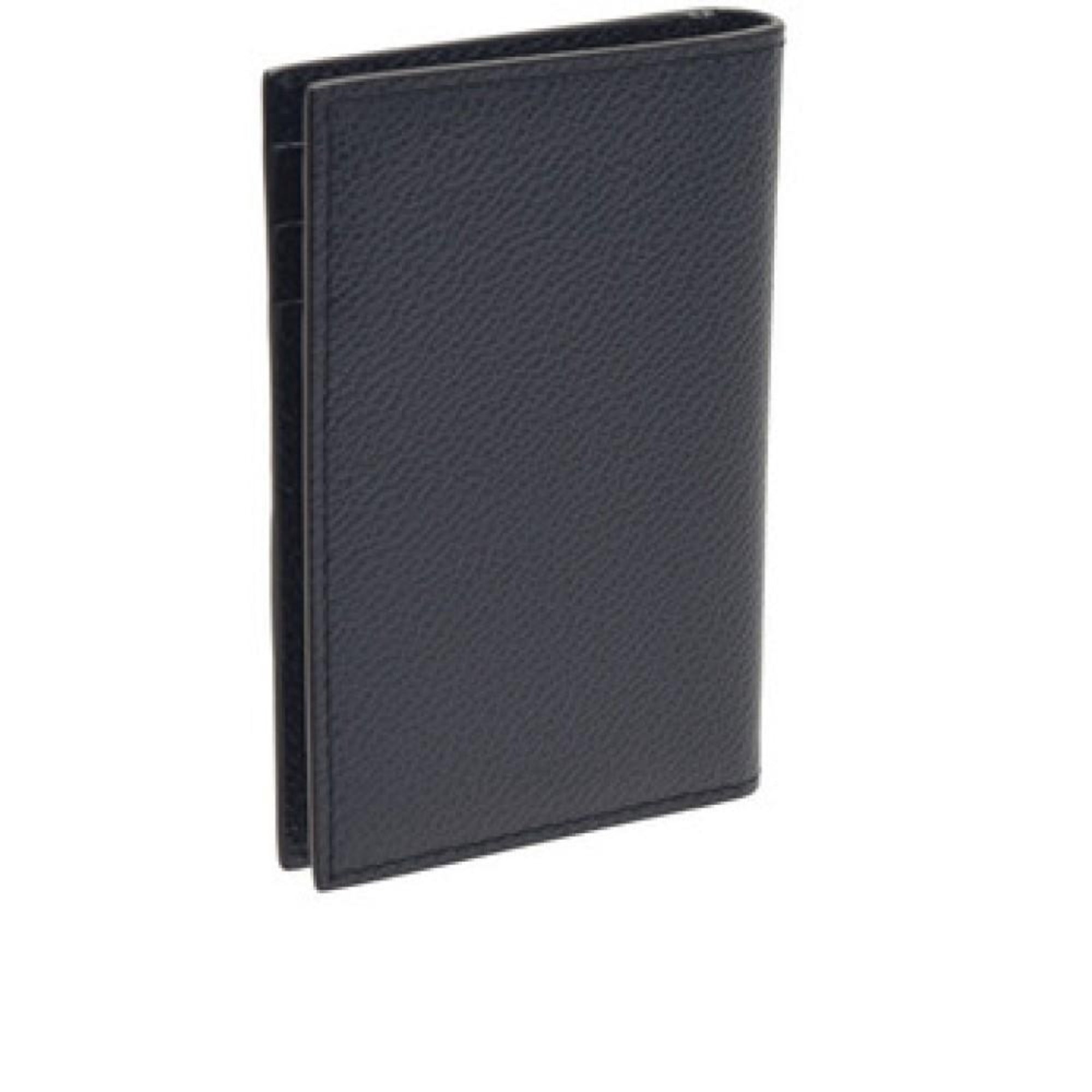 Prada Blue Leather Bifold Wallet – Sleek Style & Functionality