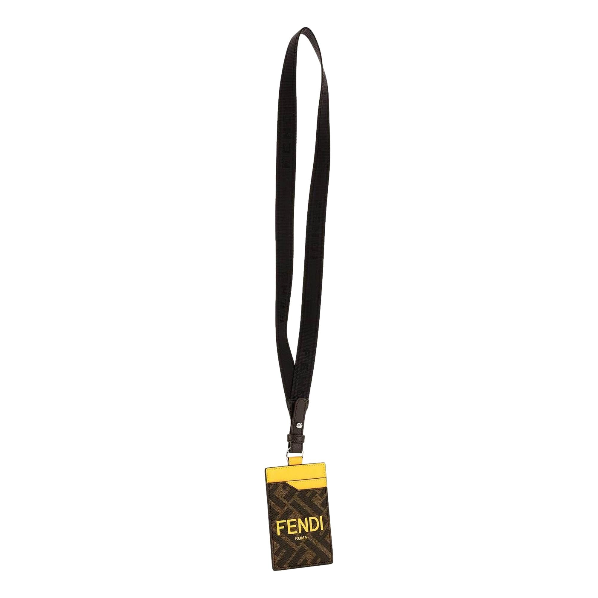 Fendi Zucca Canvas Cardholder Wallet: Style & Functionality Combined