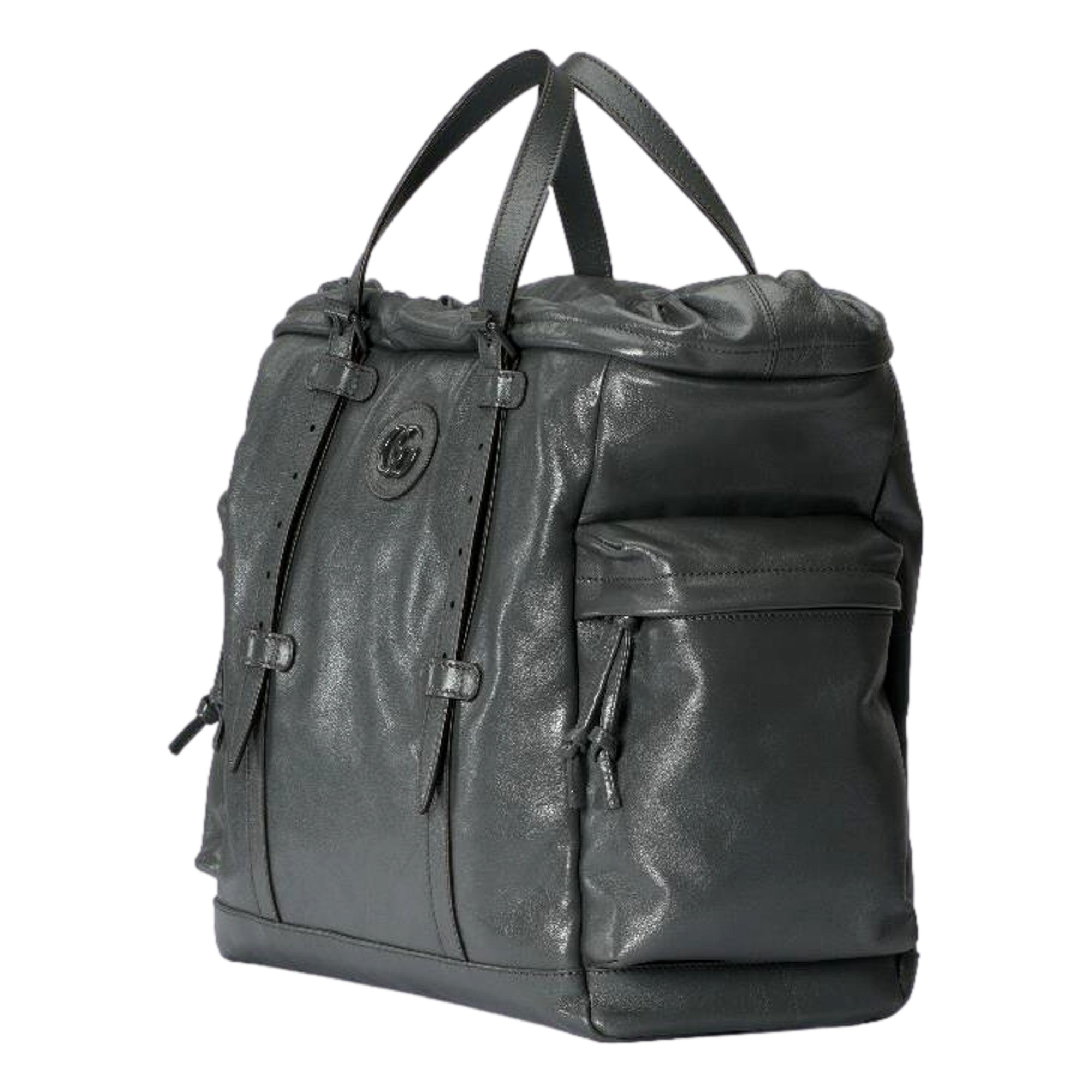 Gucci Gray Leather Tote: Luxury, Style & Functionality