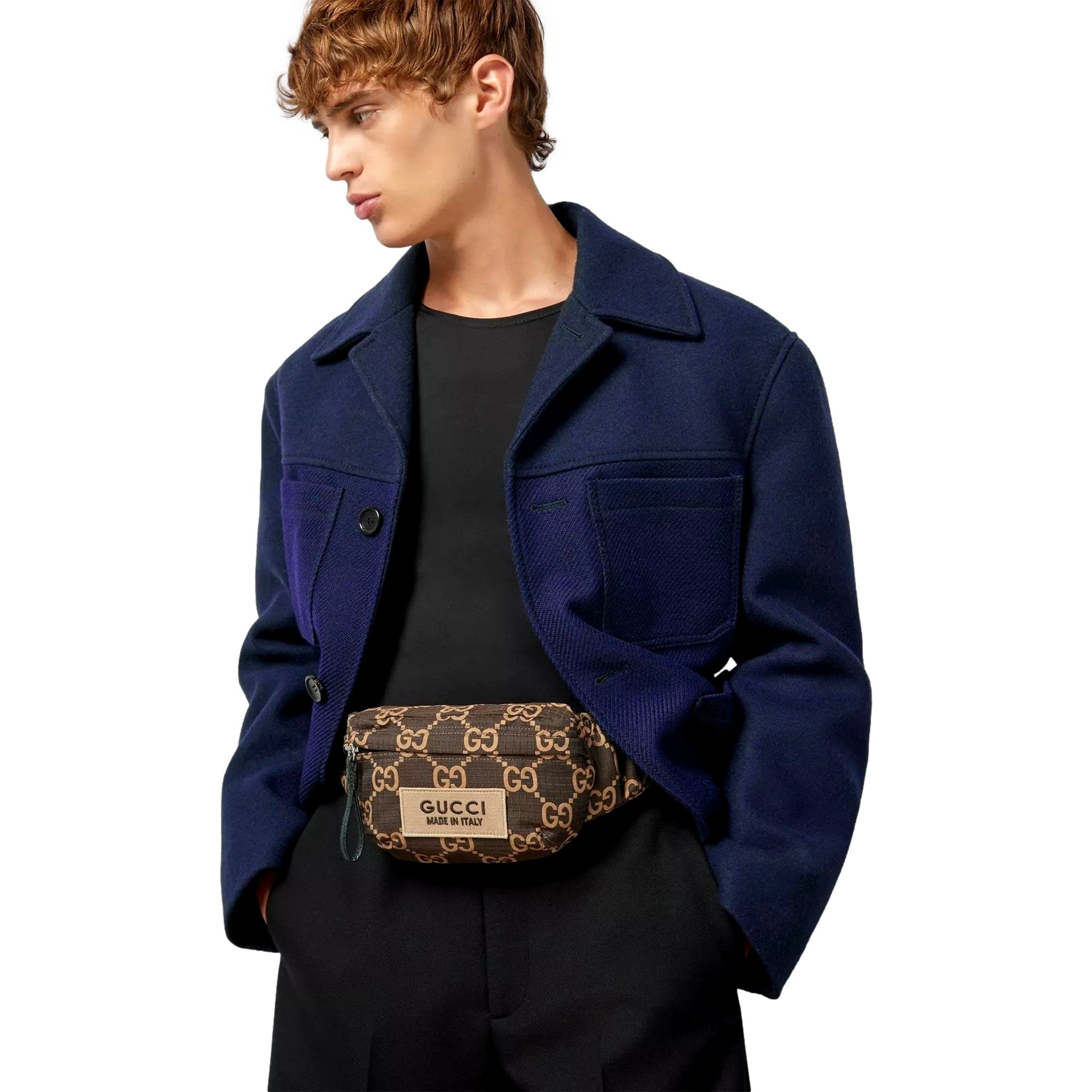 Gucci GG Ripstop Waist Bag: Luxury Meets Practicality in Beige-Brown