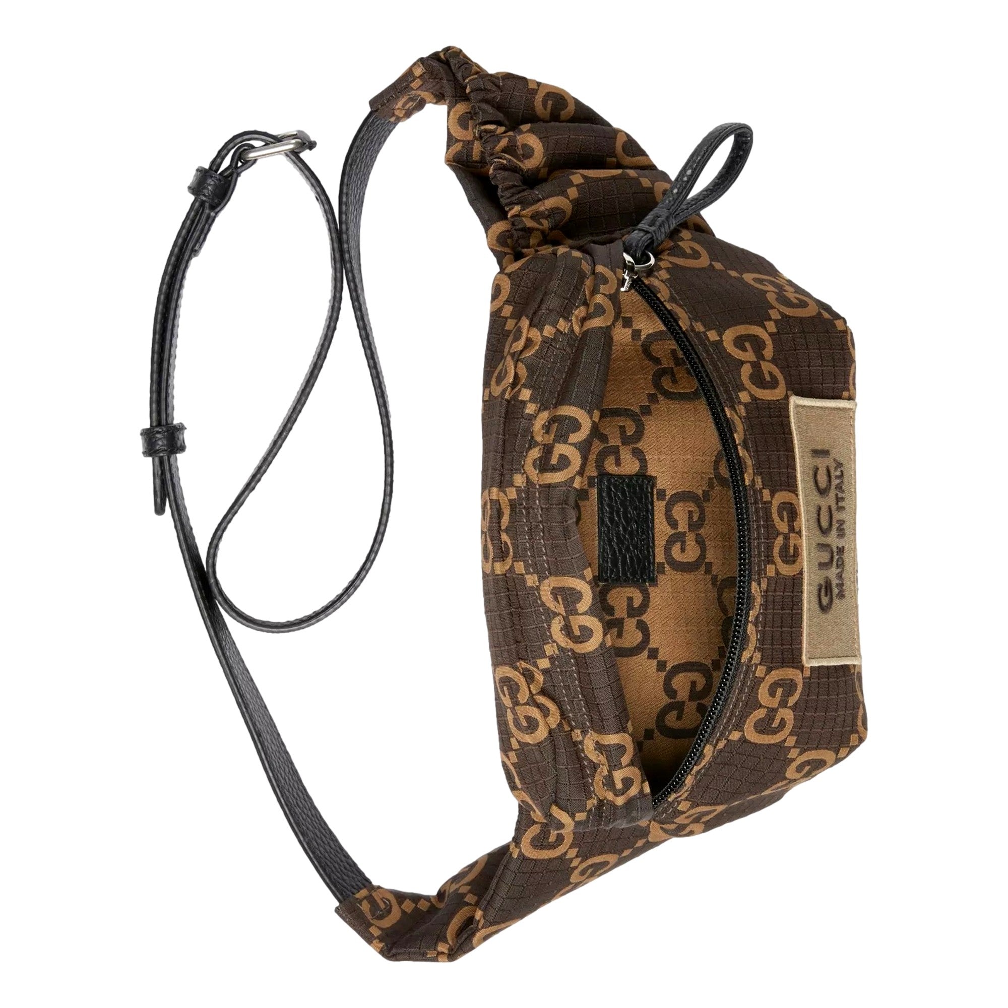 Gucci GG Ripstop Waist Bag: Luxury Meets Practicality in Beige-Brown