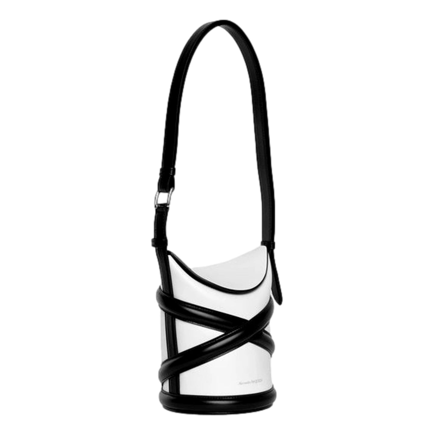Alexander McQueen Curve Soft Ivory Bucket Bag - Luxury Style & Design -   Shop Bags LLC 
