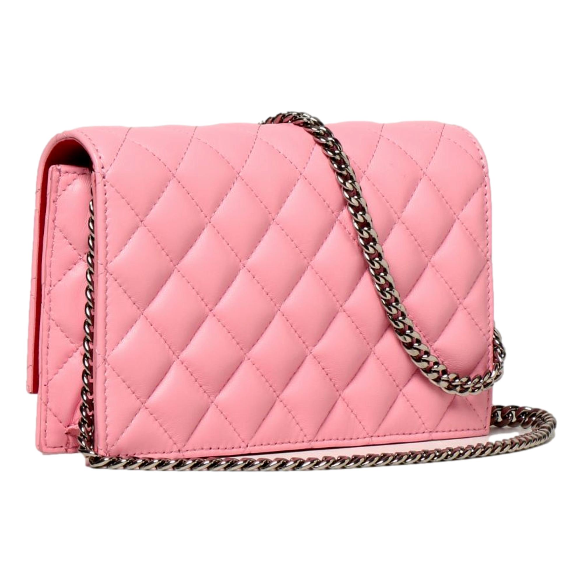 Alexander McQueen Quilted Skull Shoulder Bag - Pink Luxury Style -  