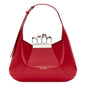 Alexander McQueen Red Jewelled Hobo Bag - Luxe Style Statement -   Shop Bags LLC 