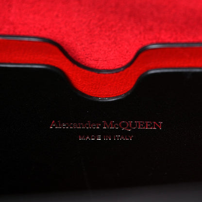 Alexander McQueen: The Short Story Black Croc Leather Satchel Bag -  